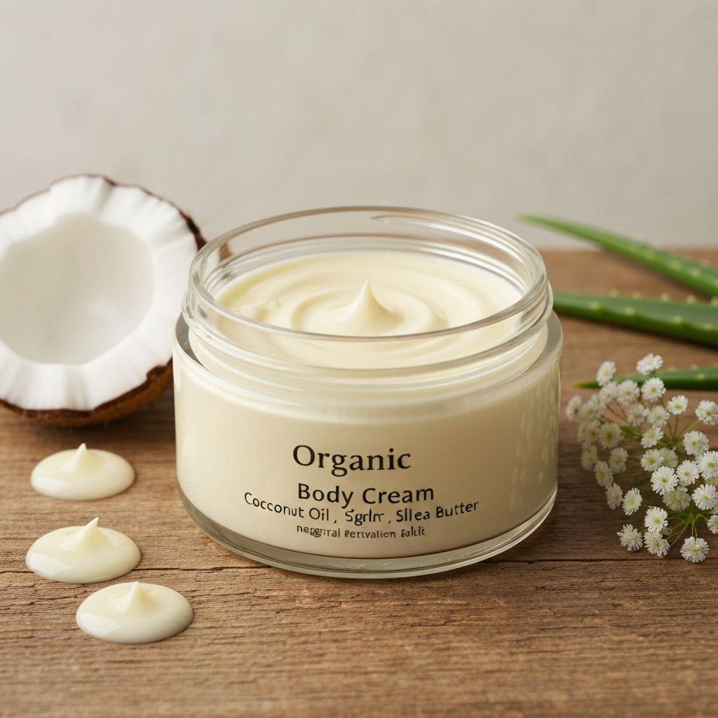 Natural body recovery cream